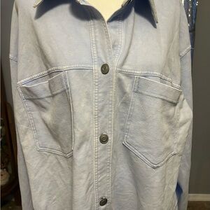 Jane and Delancey Light Blue Button Down Shirt